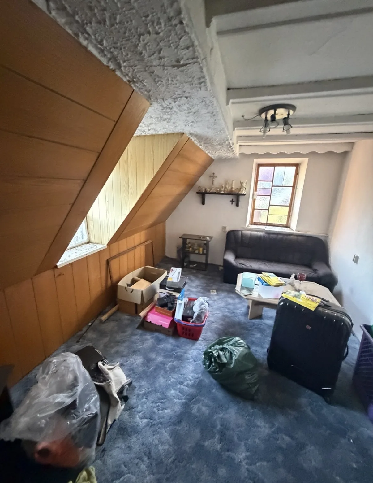 Wohnraum vor der Räumung